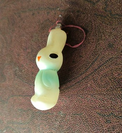 Елочная игрушка "Зайчик"